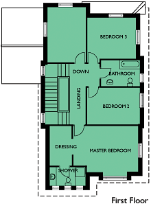 Delos First Floor Plan