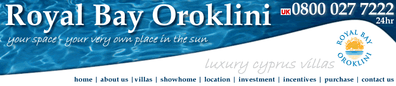 Royal Bay Oroklini - Luxury Cyprus Villas